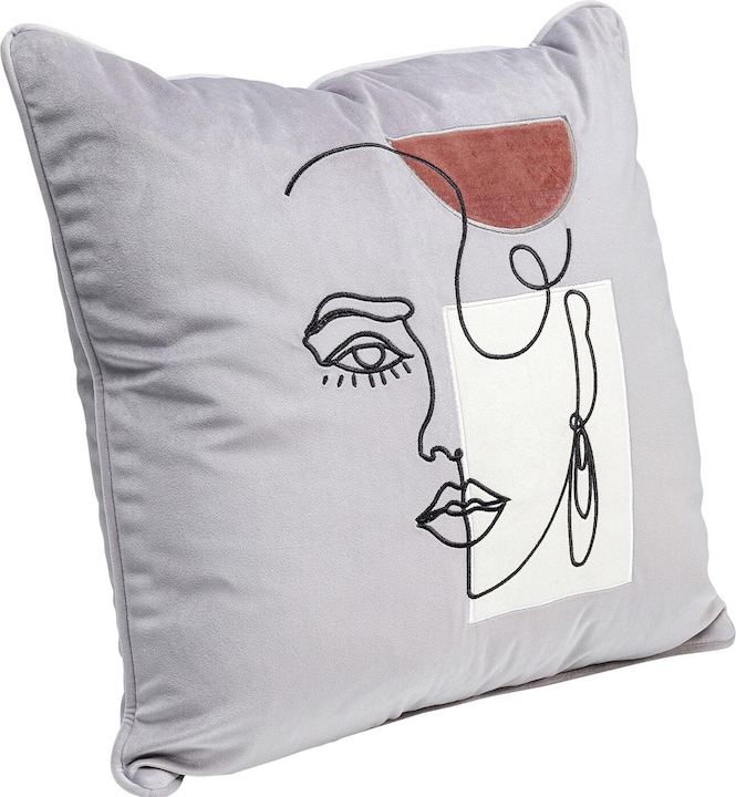 Actual product image Kare Design Cushion Mademoiselle 45x45cm (45 x 45 cm)