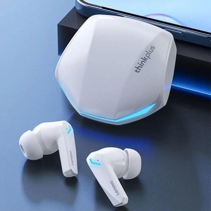 Productafbeelding Lenovo Thinkplus LivePods GM2 PRO draadloze in-ear hoofdtelefoon wit (5 h, Bedraad)