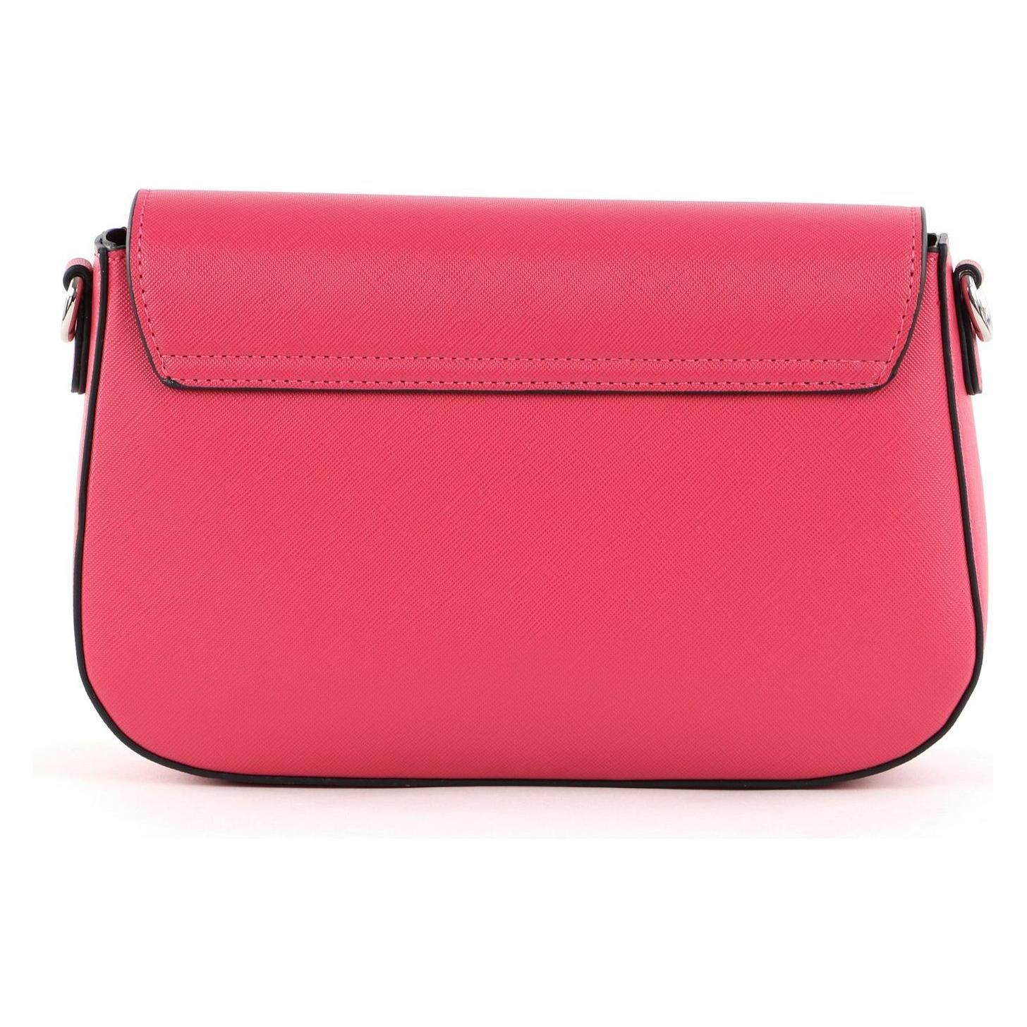 Seidenfelt, Damen, Handtasche, Lian Saddle, Pink