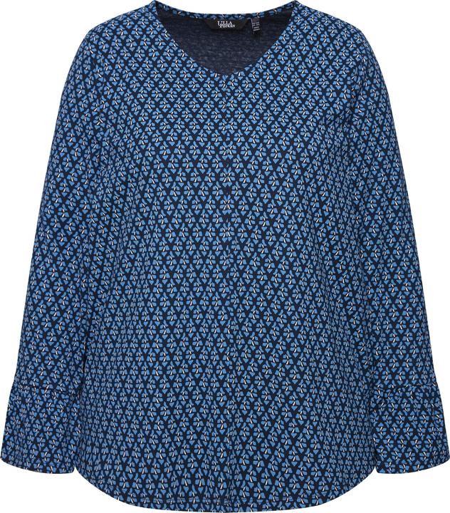 Actual product image Ulla Popken Trumpet Sleeve A-Line Tee (58)