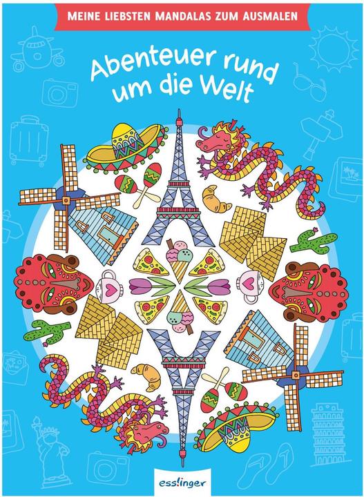 Produktbild Meine liebsten Mandalas zum Ausmalen: Abenteuer rund um die Welt