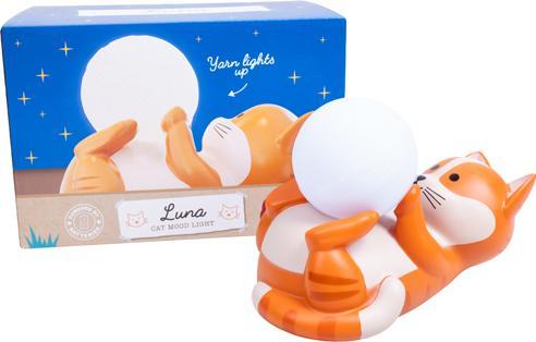 Produktbild Fizz Creations Luna the Cat Mood Light - Warm white - 20 cm