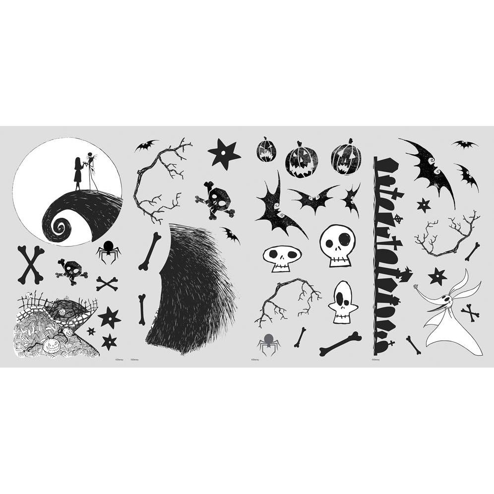 Roommates, Wandtattoo, RM - DISNEY Nightmare Before Christmas Jack&Sally