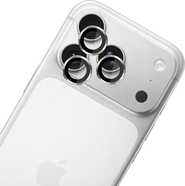 Produktbild 3MK Lens Protection Pro Kameralinsenglas für Apple iPhone 17 Pro /17 Pro Max - Silber (1 Stück, Apple iPhone 17 Pro Max, Apple iPhone 17 Pro)