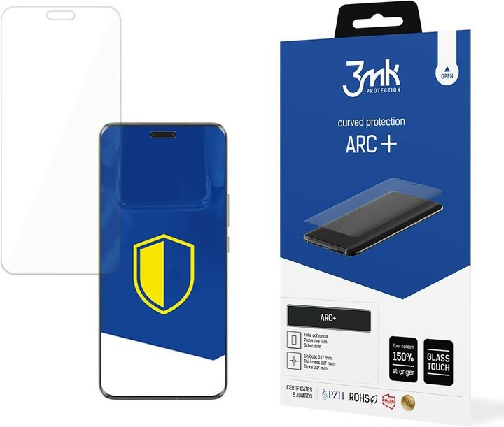 Produktbild 3MK Folia ARC+ Honor Magic6 Pro Folia Fullscreen (1 Stück, Honor Magic6 Pro)