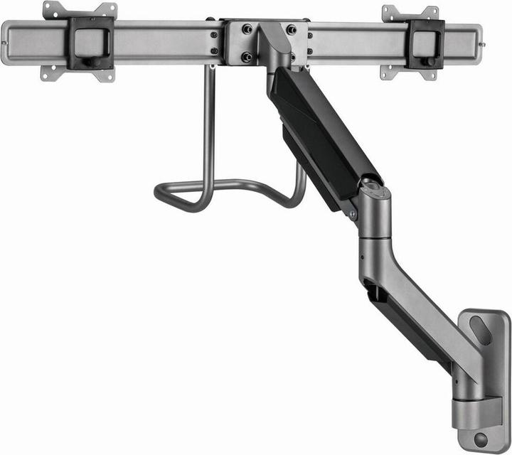 Image du produit Gembird Régulateur de vitesse sur deux moniteurs pour montage sur ścianie od 17 do 32inch obciążenie do 8 kg (Mur, 32", 8 kg)