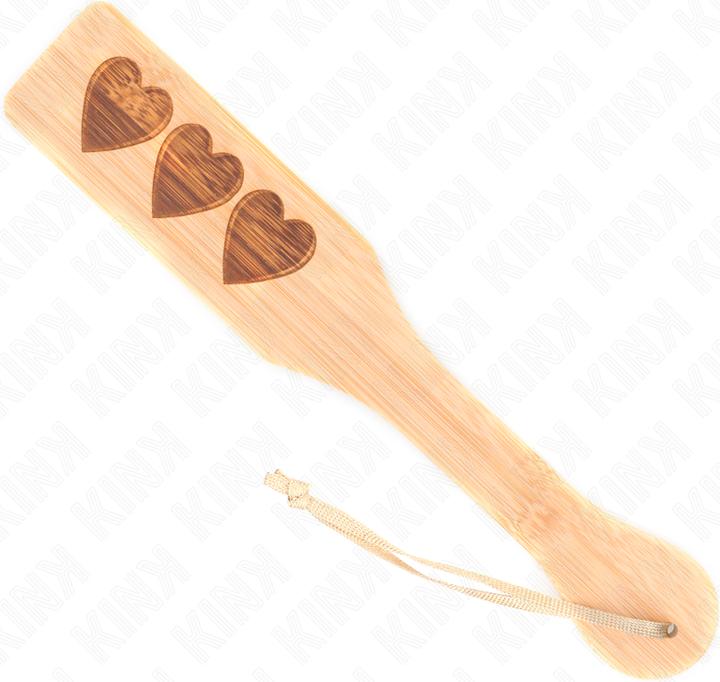 Actual product image Kink BAMBOO PALLET HEART DESIGN 32 X 5.5 CM