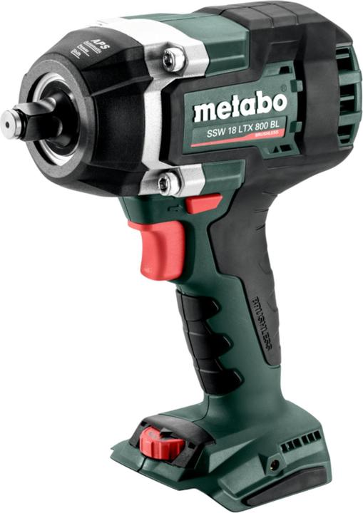 Produktbild Metabo SSW 18 LTX 800 BL Akku Schlagschrauber 18 V 800 Nm 1/2" Brushless + 1x Akku 4,0 Ah - ohne
