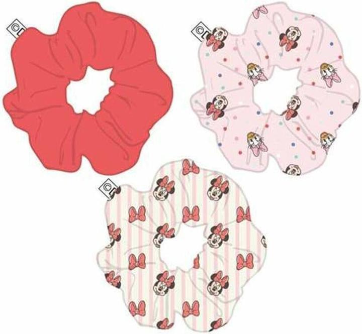 Actual product image Disney Children's hair scrunchies 3 pieces Minnie (Hair tie)