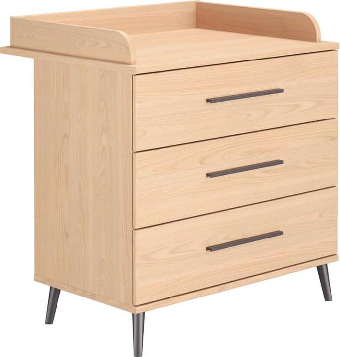 Image du produit Paidi Transland Nicky Lit d'enfant et commode avec plan à langer (Lit de bébé, Unité de changement)