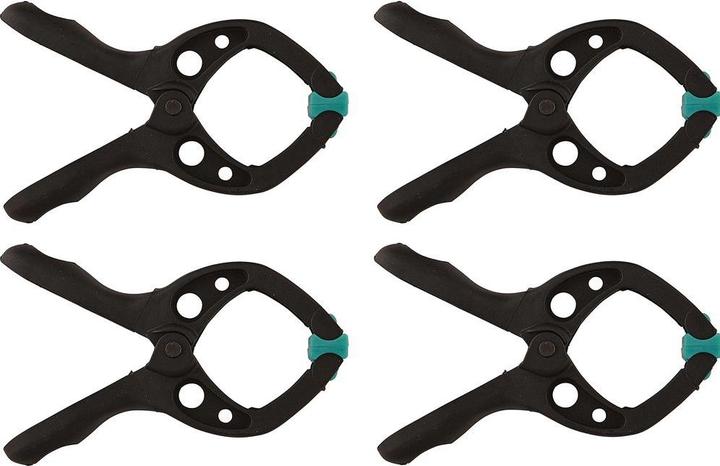 Produktbild wolfcraft 1 microfix - Federzwingen-Set 4-tlg.30mm (30 mm)