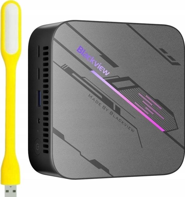 Actual product image Blackview Mini PC MP100 Ryzen 7-5825U/16GB/SSD 1TB/Win 11 Pro czarny (AMD Ryzen 7 5825U)