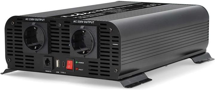 Produktbild Nedis Power Inverter Reine Sinus-Wellen - Eingangsspannung: 12 V DC - Geräteausgangsanschluss: Type