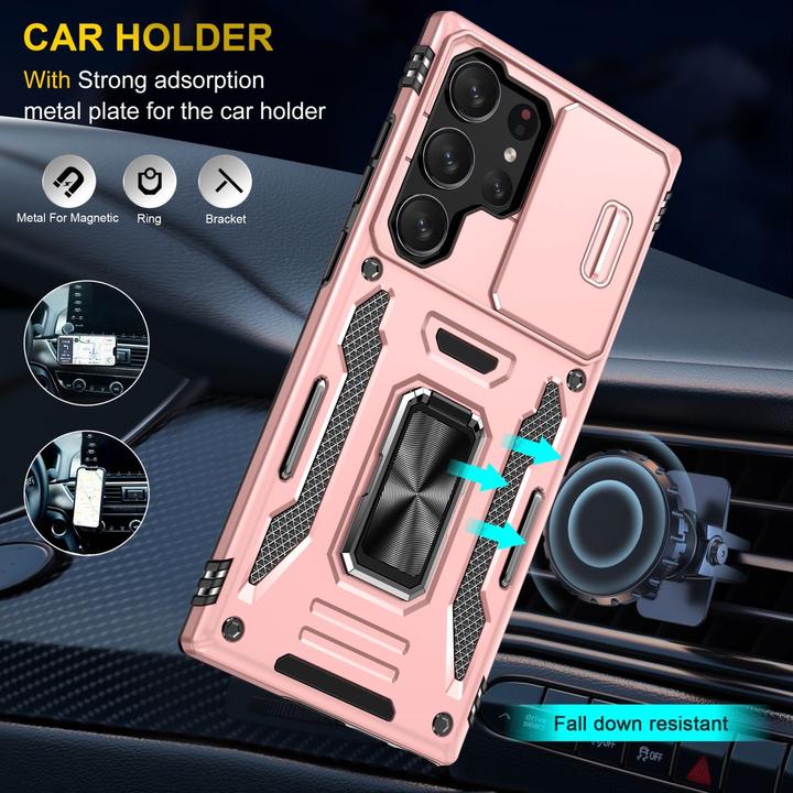 Produktbild Amazon Hülle für Samsung Galaxy S24 Ultra 5G Schutz Handy Case Cover Kamera Etui Bumper (Samsung Galaxy S24 Ultra)