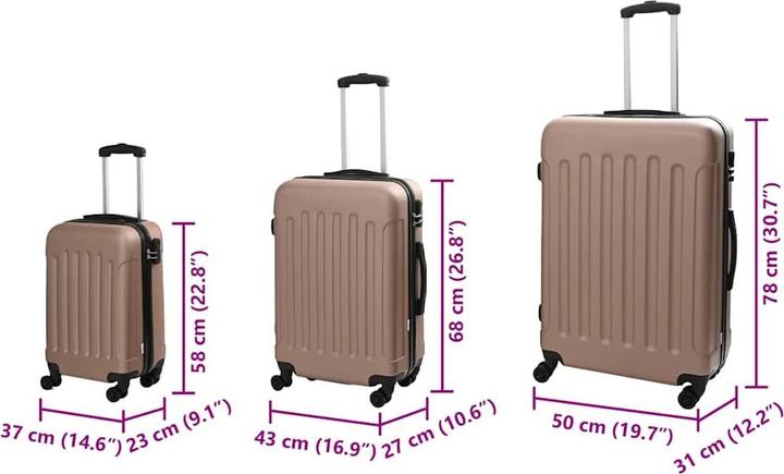 Actual product image vidaXL Koffer