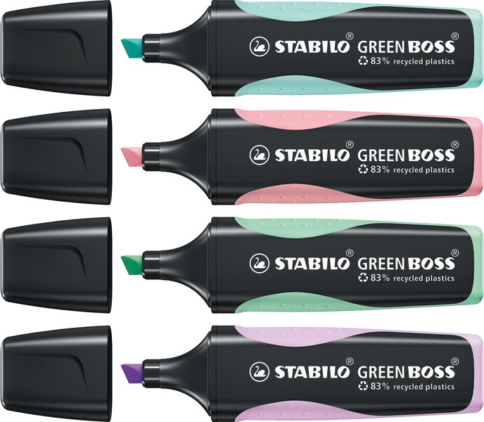 Actual product image STABILO GREEN BOSS highlighter (Yellow, 2 mm, 1 x)