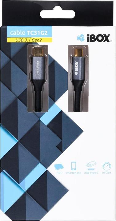 Actual product image iBox C - C (1 m, USB 3.1)
