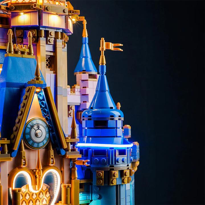 Immagine prodotto BrickBling Set di luci a LED per LEGO - Castello Disney (43222), incluso il telecomando