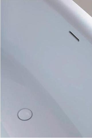 Actual product image Duravit Bathtub WHITE TULIP 1600x800 free-standing 2 back slopes white
