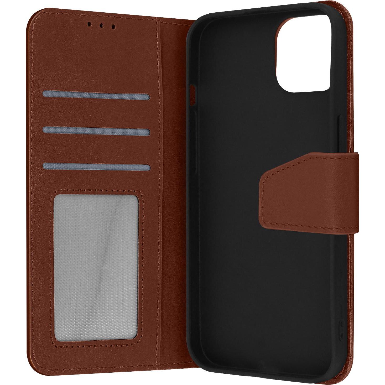 Avizar Premium Series (Apple iPhone 13), Smartphone Hülle, Braun