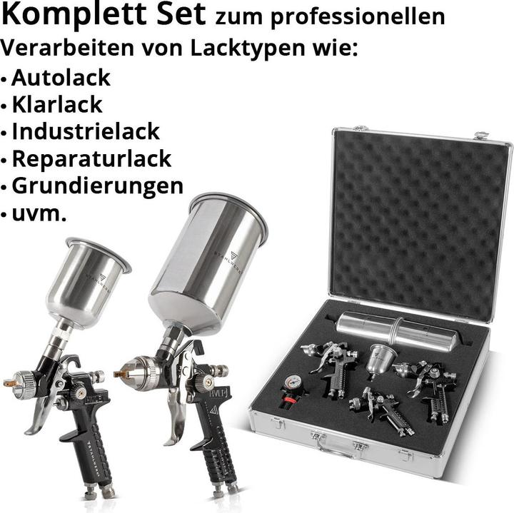 Actual product image Stahlwerk HVLP Lackierpistolen