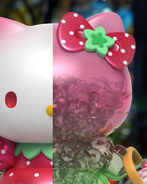 Actual product image Mighty Jaxx Window Box Floral Daydream Hello Kitty