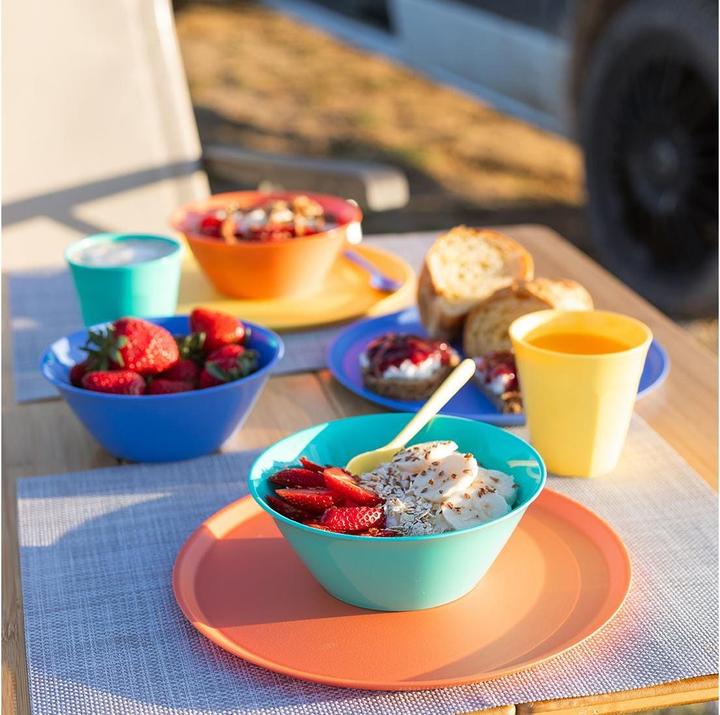 Actual product image Frankana Tableware set Koziol LOLLIPOP16 pieces