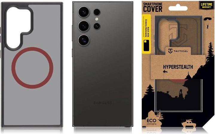 Image du produit Tactical MagForce Hyperstealth 2.0 Couverture Noir/Rouge (Samsung Galaxy S24 Ultra)