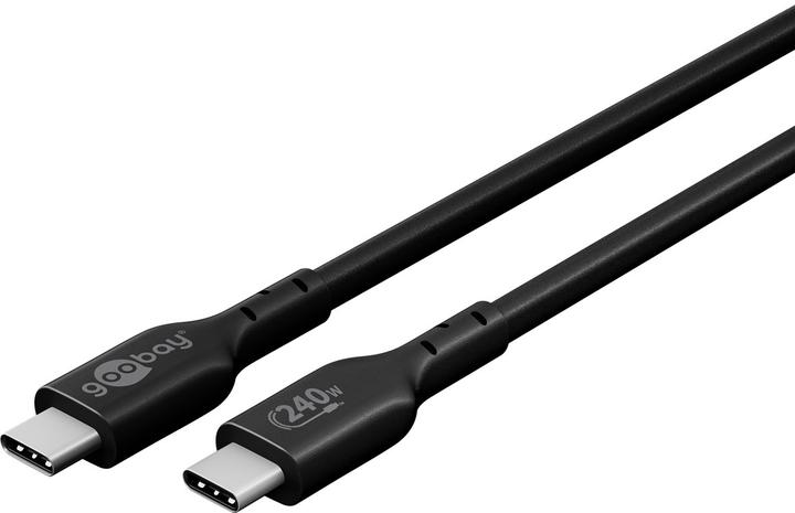 Produktbild Goobay Sync & Charge USB-C-Kabel, USB 2.0, 240 W, 1 m (1 m, USB 2.0, 240 W)