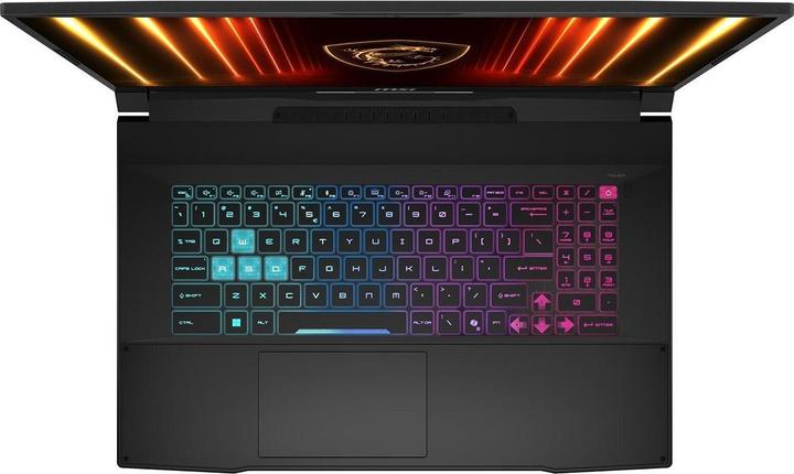 Actual product image MSI Katana 17 HX B14WGK i7 16 N bk (17.30", Intel Core i7-14650HX, 16 GB, 1000 GB, DE)
