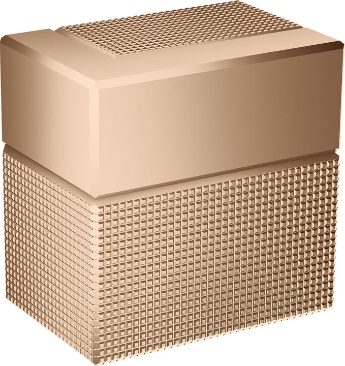 Actual product image hansgrohe AXOR Edge shut-off valve flush-mounted, diamond-cut