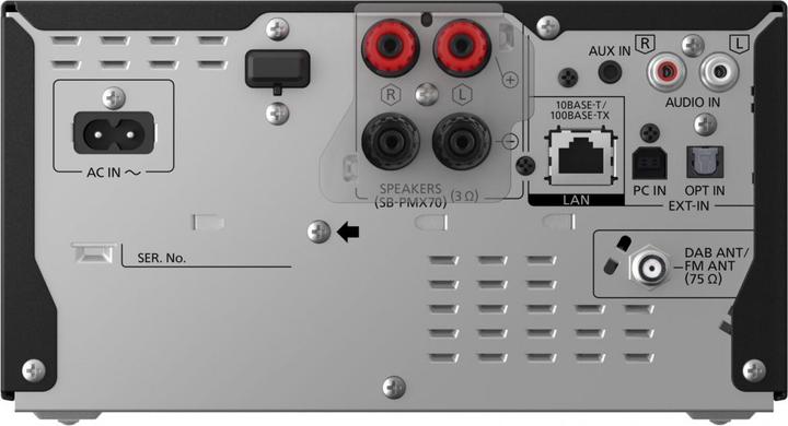 Produktbild Panasonic SC-PMX802E (CD Player, WLAN, Airplay, 2x 60 W)