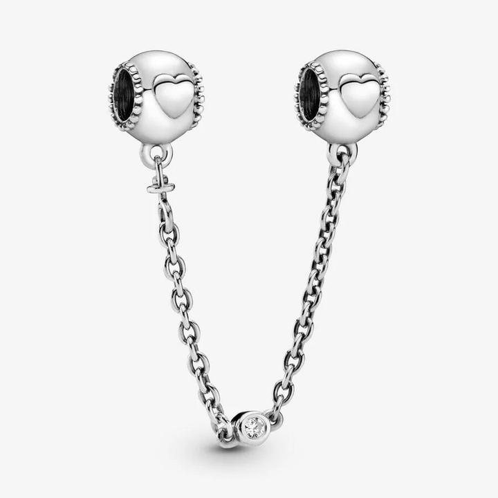 Produktbild Pandora Geprägte Herzen (5 cm, Silber)