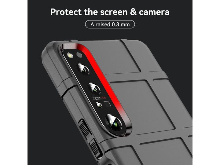 Productafbeelding Screenguard Sony Xperia 1 IV Rugged Shield Cover (Xperia 1 IV)