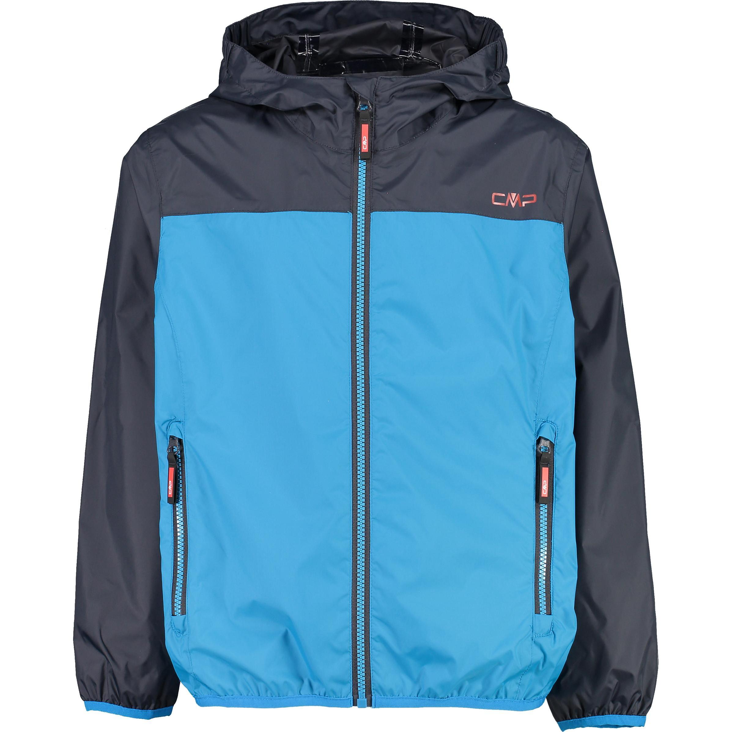 CMP Campagnolo, Unisex, Jacke, Hoodie Rain (164), Blau, 164