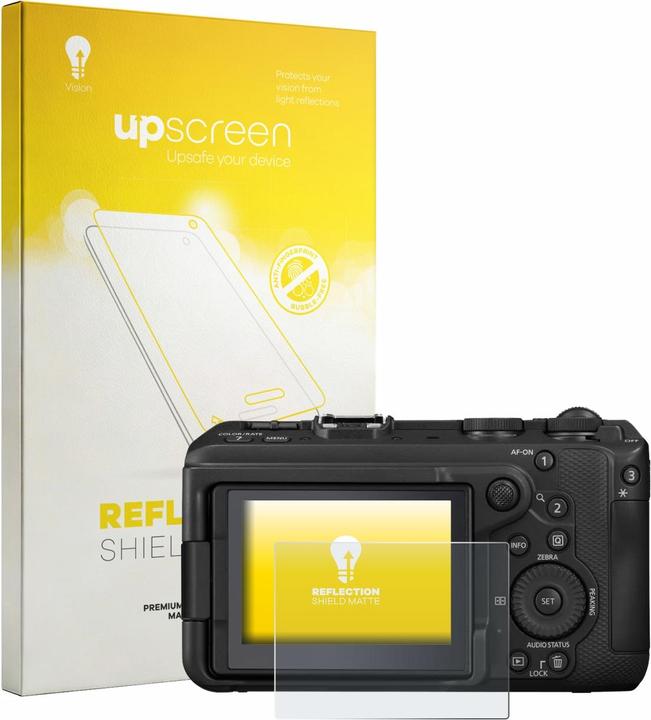 Produktbild upscreen Schutzfolie für Canon EOS R6 V Displayschutz Displayschutzfolie Folie Matt Entspiegelungsfolie