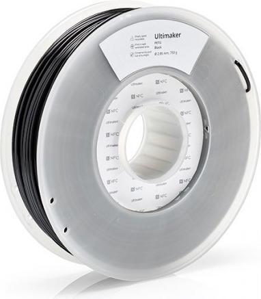 Image du produit Ultimaker PETG - Noir - 2.85mm (PETG, 2.85 mm, 750 g, Noir)