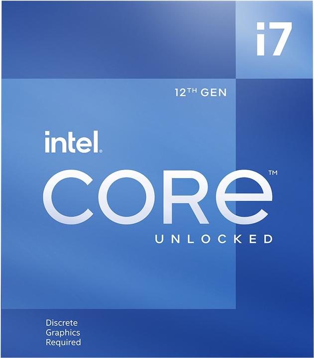 Actual product image Intel Core i7 12700KF (LGA 1700, 3.60 GHz, 12 -Core)