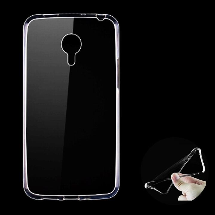 Actual product image König Design Meizu MX4 Pro Case Transparent Silicone Case Clear Mobile Phone Cover (Meizu MX4 Pro)