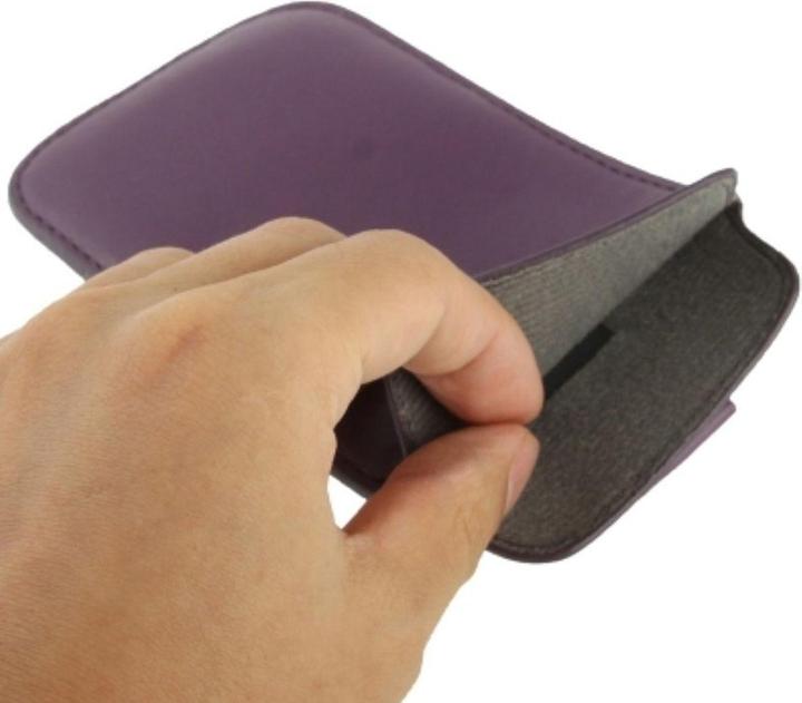 Actual product image König Design Mobile phone case Slide for mobile Samsung Galaxy S5 / S5 Neo Purple / Violet (Samsung Galaxy S5)