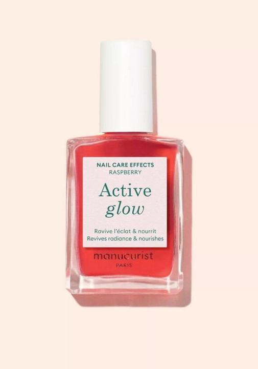 Actual product image Manucurist Active Glow (Raspberry, Gel-Effect Nail Polish)