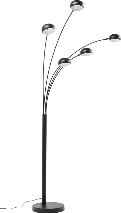 Actual product image Kare Design Floor Lamp Five Fingers Black Matt (E14)