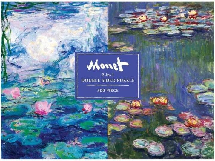 Produktbild Abrams & Chronicle 58133 - Monet - Zweiseitiges Puzzle, 500 Teile (500 Teile)