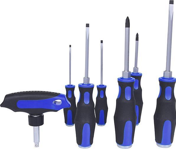 Actual product image KS Tools ERGOTORQUEmax impact cap screwdriver set (Inner square)