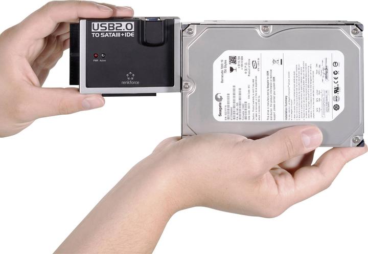 Immagine prodotto Renkforce Convertitore da USB 2.0 a IDE+SATA