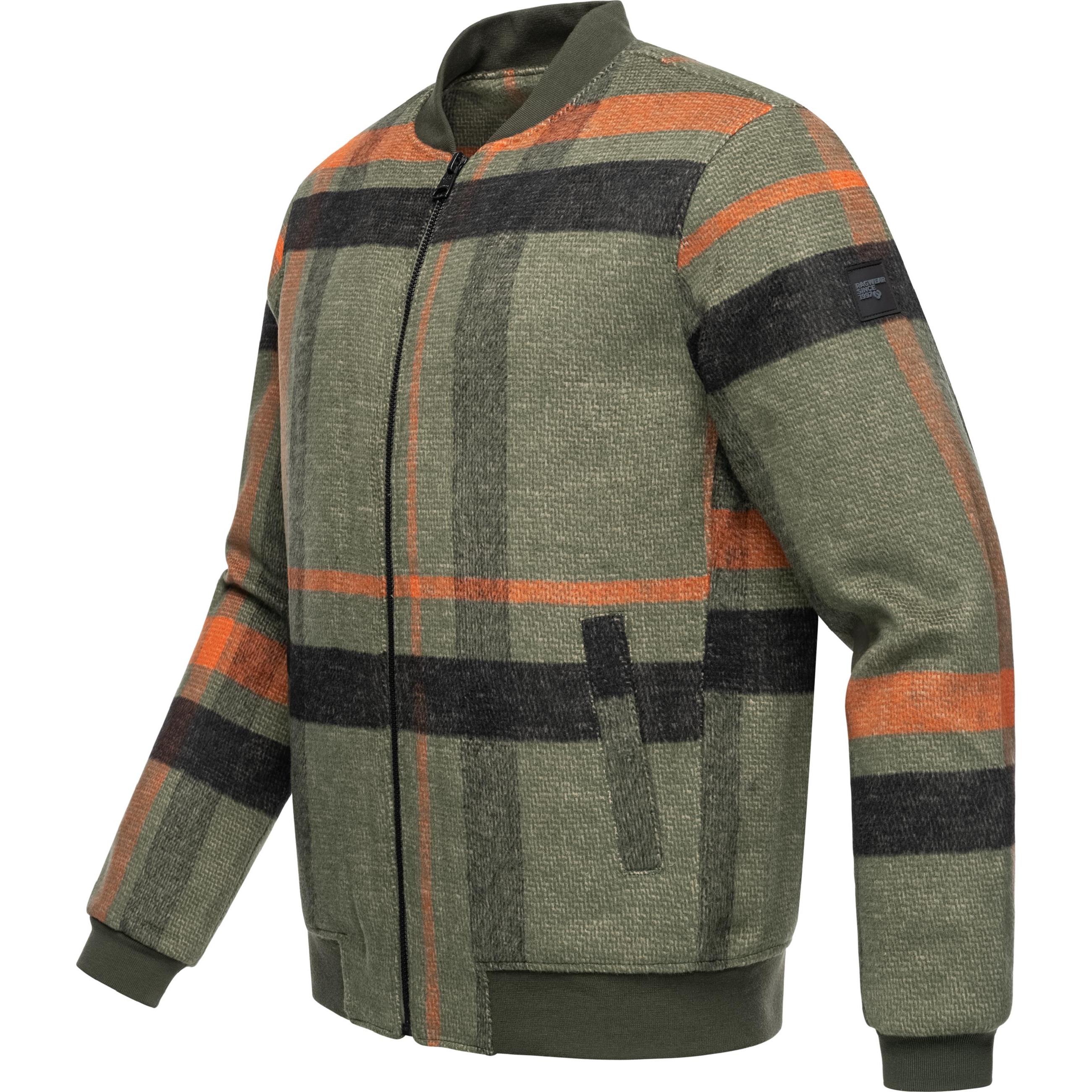 Thumbnail - Ragwear, Herren, Jacke, Merrbo Check (XL), Grün, XL
