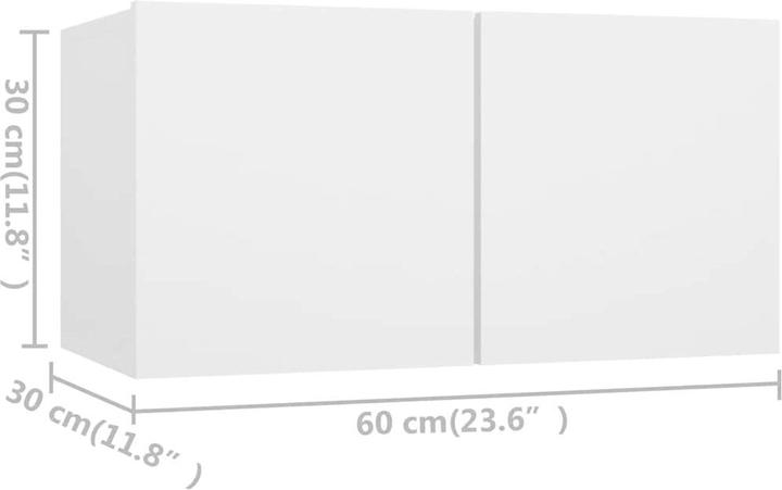 Actual product image vidaXL Lian (30.50 x 30 x 60 cm)