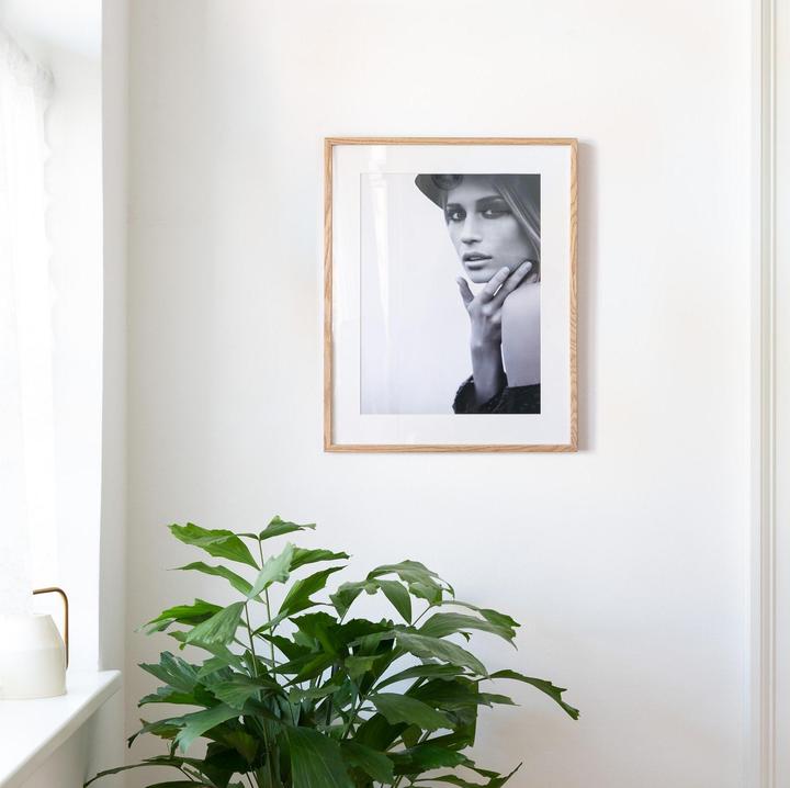 Immagine prodotto Dörr Bilderrahmen Slim, Hellbraun, 40 x 50 cm, Bildformat (40 x 50 cm)