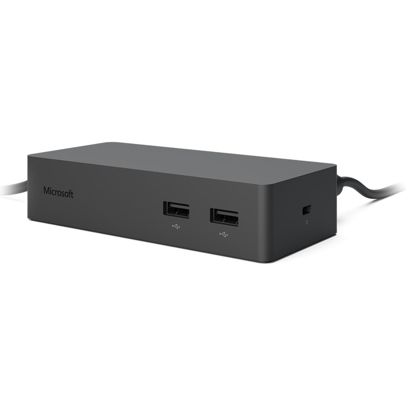 Microsoft Surface Dock 2 mobile device, Dockingstation + USB Hub, Schwarz