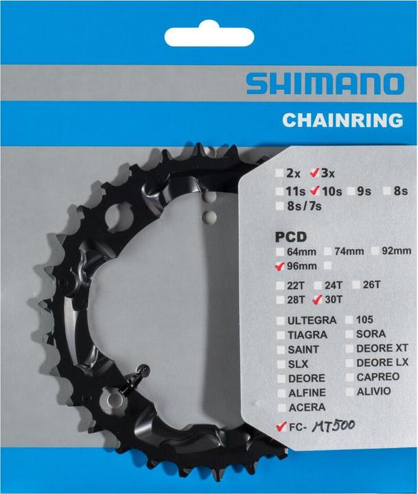 Immagine prodotto Shimano Ingranaggio FC-MT500 30 denti AN (30)